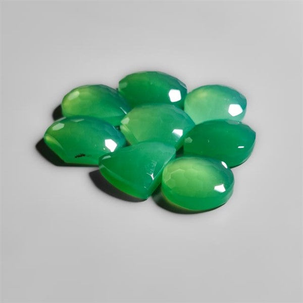 Honeycomb Cut Gemmy Chrysoprase Lot