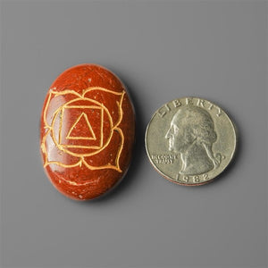 Red Jasper Chakra Inlay
