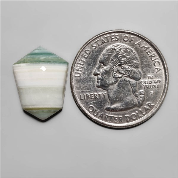 Saturn Chalcedony Cabochon
