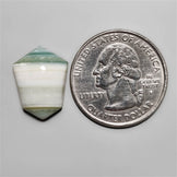 Saturn Chalcedony Cabochon