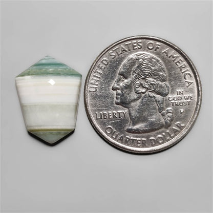 Saturn Chalcedony Cabochon