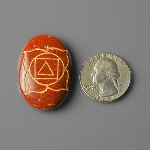 Red Jasper Chakra Inlay