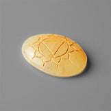Yellow Aventuine Chakra Inlay