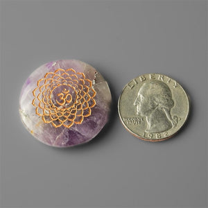 Amethyst Chakra Inlay