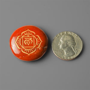 Red Jasper Chakra Inlay