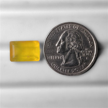 Mexican Fire Opal (unusual yellow)