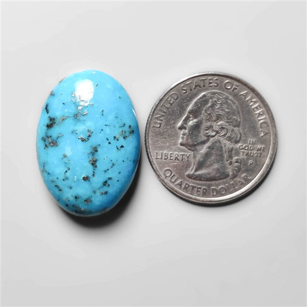Morenci Turquoise With Pyrite Inclusions