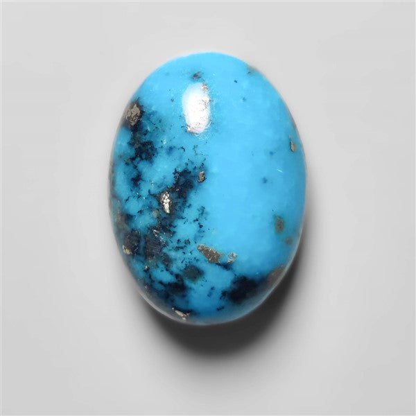 Morenci Turquoise With Pyrite Inclusions