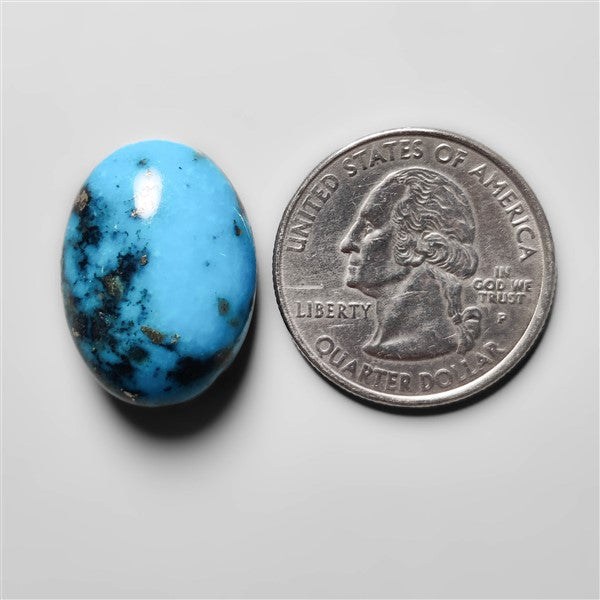 Morenci Turquoise With Pyrite Inclusions