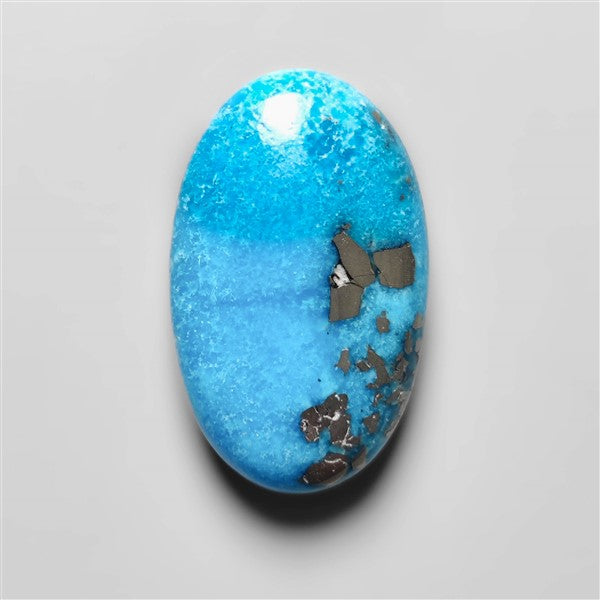 Morenci Turquoise With Pyrite Inclusions