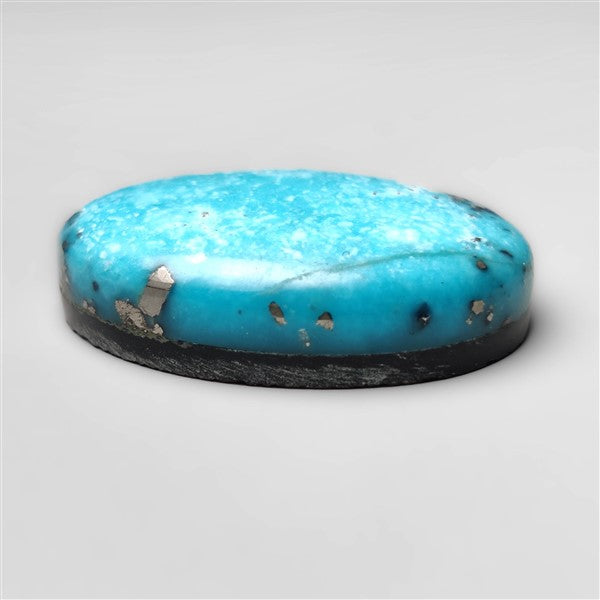 Morenci Turquoise With Pyrite Inclusions