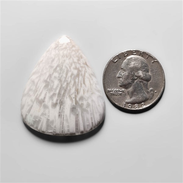 White Scolecite