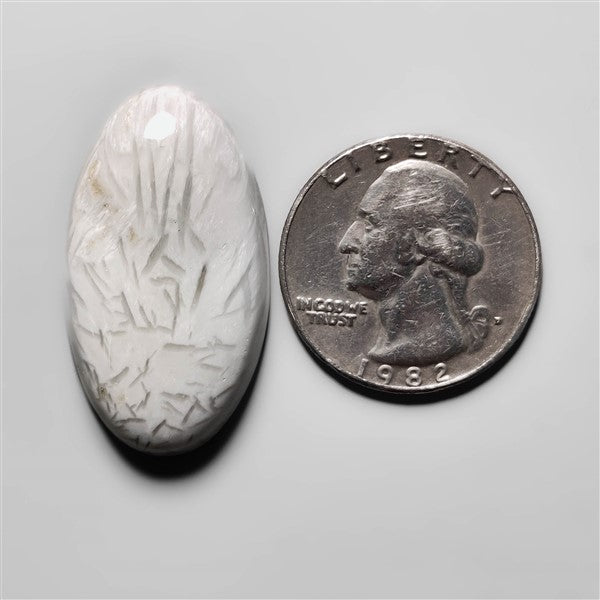White Scolecite