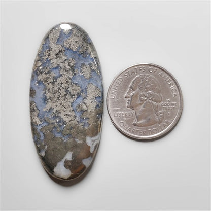 Marcasite With Quartz Cabochon