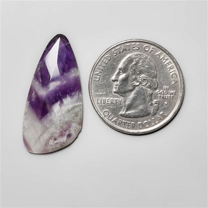 Rose Cut Chevron Amethyst