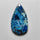 Azurite Shattuckite Cabochon