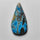 Azurite Shattuckite Cabochon