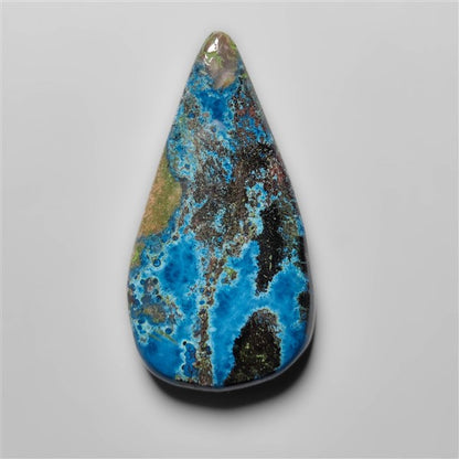 Azurite Shattuckite Cabochon