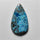 Azurite Shattuckite Cabochon