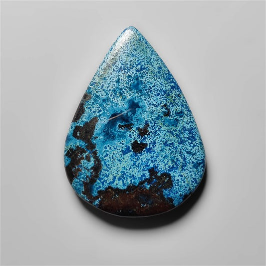 Azurite Shattuckite Cabochon