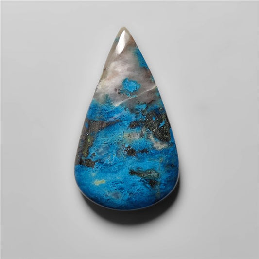 Azurite Shattuckite Cabochon