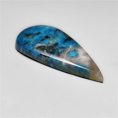 Azurite Shattuckite Cabochon