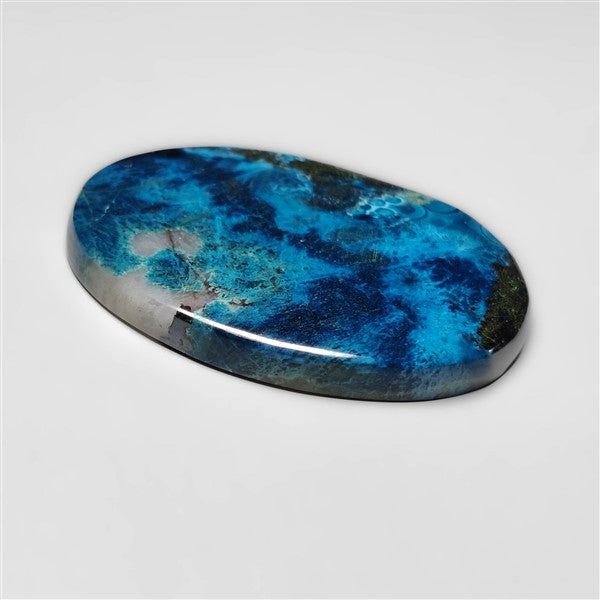 Azurite Shattuckite Cabochon
