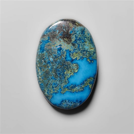 Azurite Shattuckite Cabochon