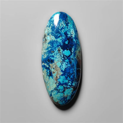 Azurite Shattuckite Cabochon