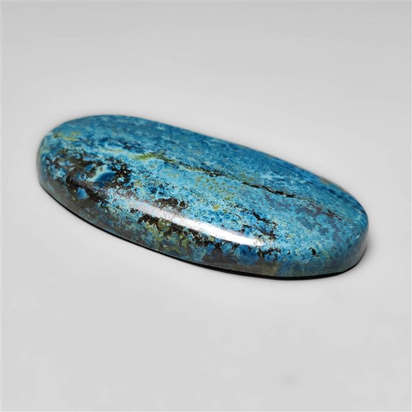 Azurite Shattuckite Cabochon