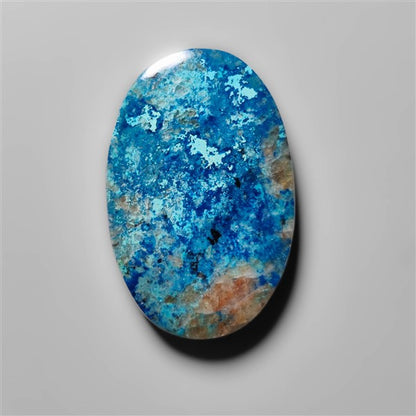 Azurite Shattuckite Cabochon