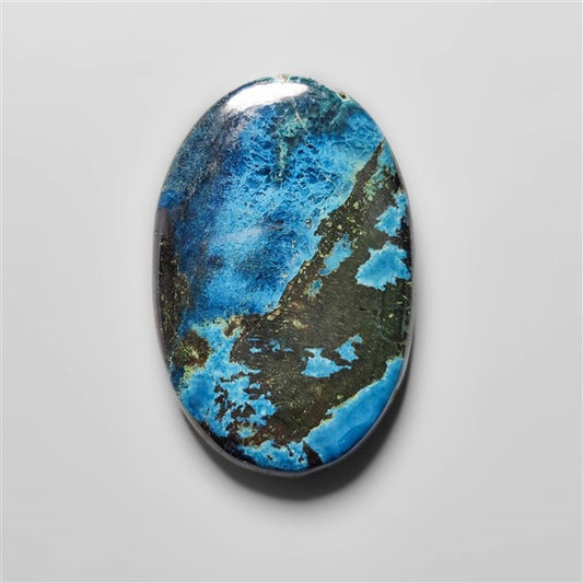 Azurite Shattuckite Cabochon
