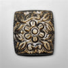 Goldsheen Obsidian Mughal Carving