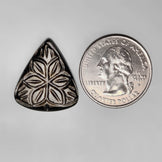 Goldsheen Obsidian Mughal Carving