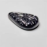 Goldsheen Obsidian Mughal Carving