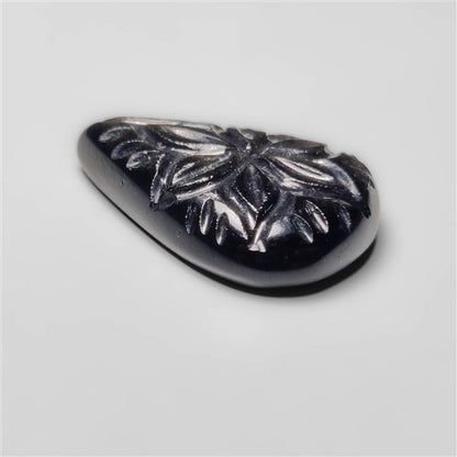 Goldsheen Obsidian Mughal Carving