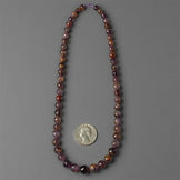 Amethyst|Beads Lines|Cacoxenite