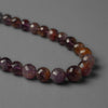 Amethyst|Beads Lines|Cacoxenite