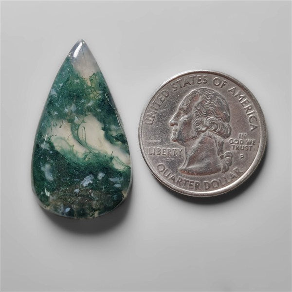 Moss Agate Cabochon