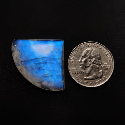 Rainbow Moonstone Cabochon