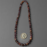 Amethyst|Beads Lines|Cacoxenite