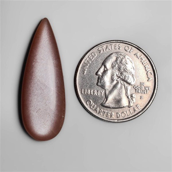 Peach Moonstone with Sunstone Inclusions