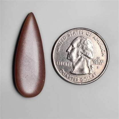 Peach Moonstone with Sunstone Inclusions