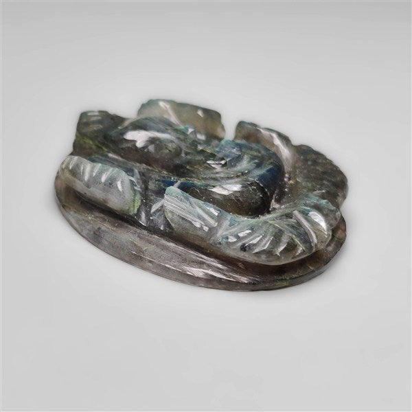 Labradorite Ganesha Carving