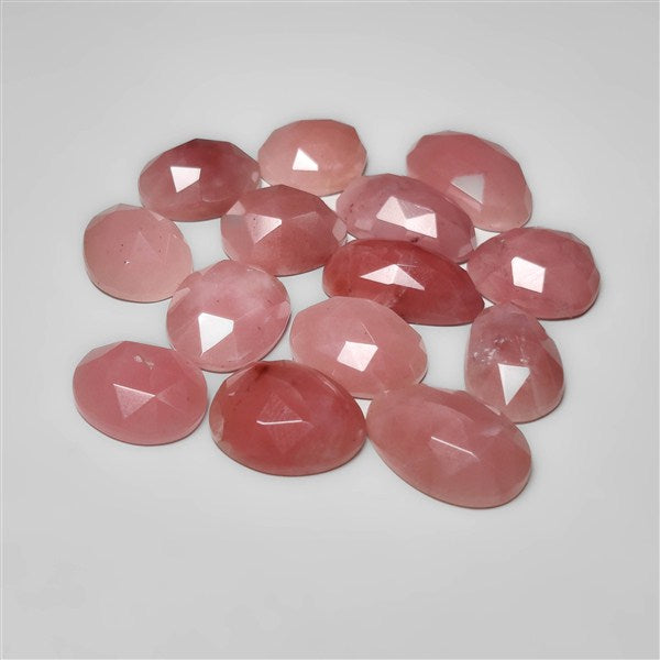 Rose Cut Guava Quartz Lot