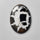 Black Septarian Fossil