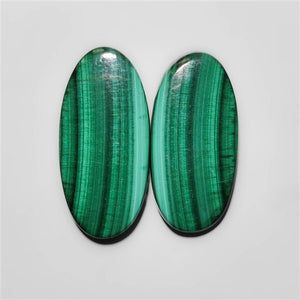 Bisbee Malachite Pair with Chattoyancy
