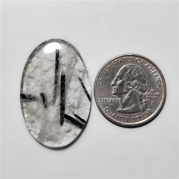 Black Tourmalinated Quartz