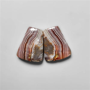Crazy Lace Agate Pair