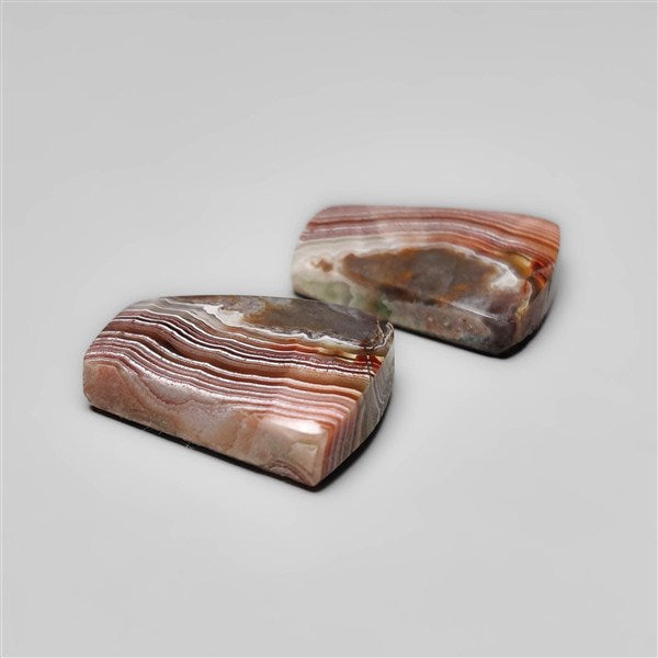 Crazy Lace Agate Pair